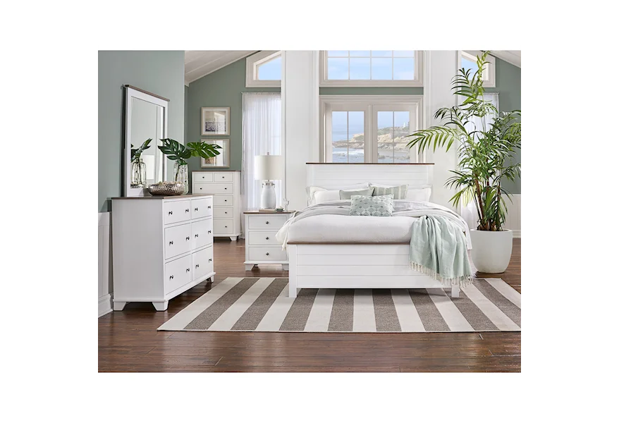Portland Coastal Bedroom Group by Archbold Furniture at Esprit Decor Home Furnishings